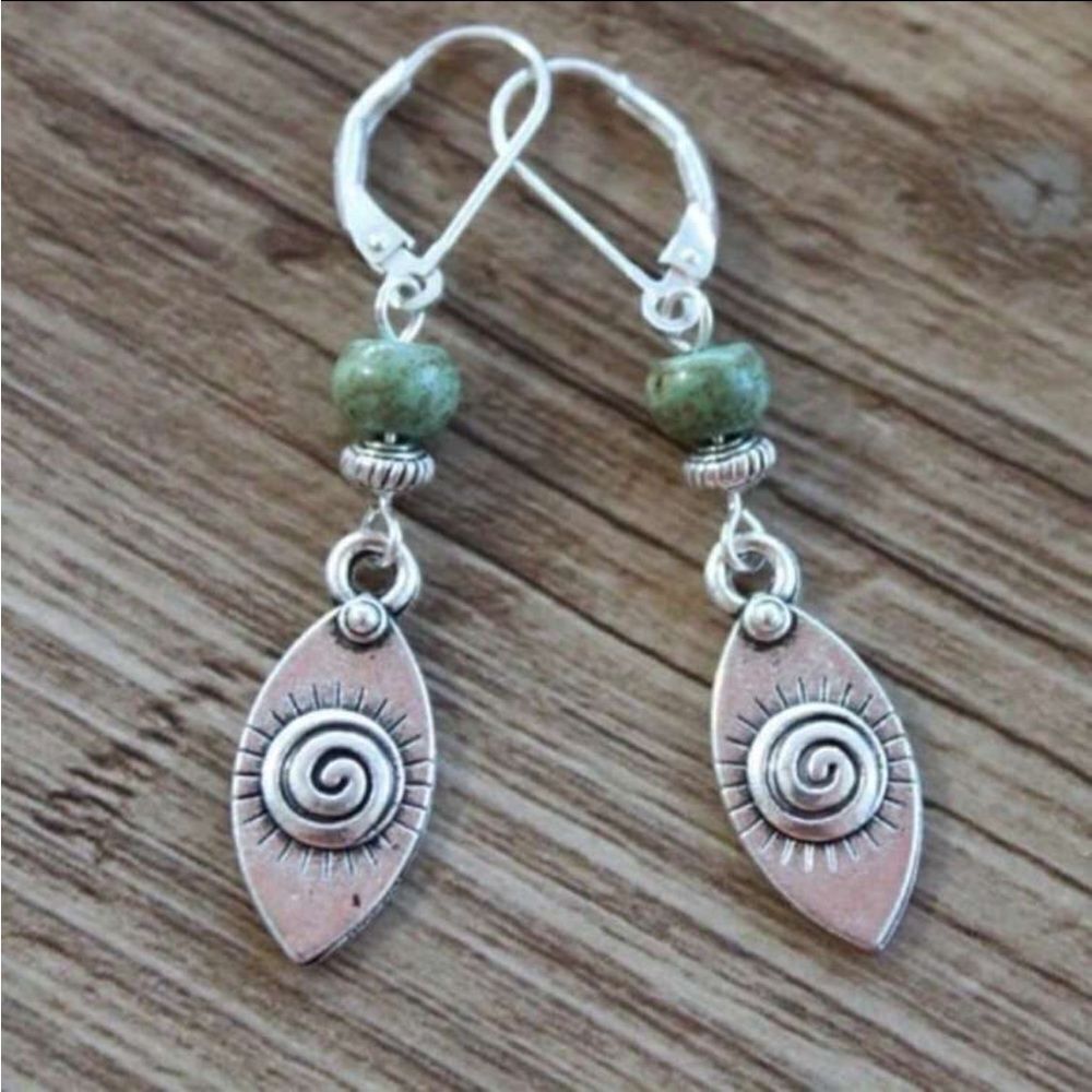 Boho Spiral Earrings #2065